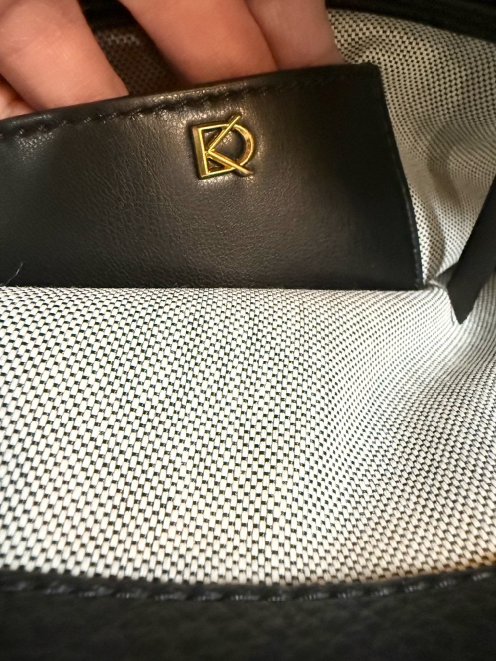 Donna Karen Amagansett Leather Satchel - Picture 6 of 7